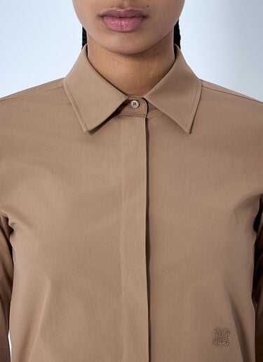 Button-Down Shirt Max Mara Button-Down Shirt Beige max0260028