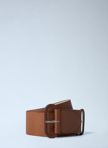 Leather Belt Max Mara Leather Belt Brown max0261031