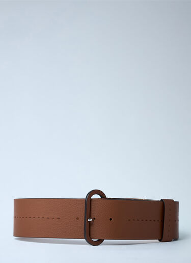 Leather Belt Max Mara Leather Belt Brown max0261031