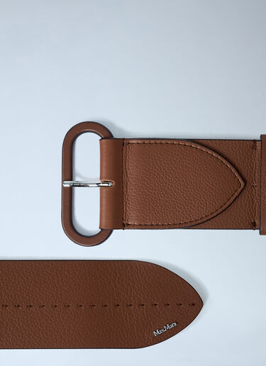 Leather Belt Max Mara Leather Belt Brown max0261031