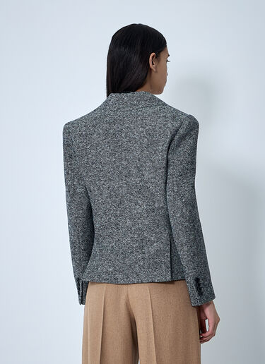 Single-Breasted Blazer Max Mara Single-Breasted Blazer Grey max0262003