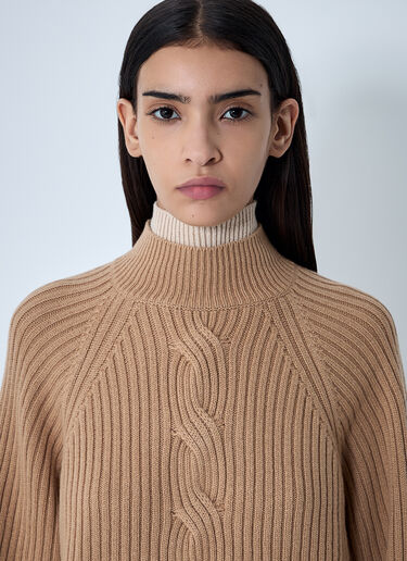 Wool-And-Cashmere-Blend Sweater Max Mara Wool-And-Cashmere-Blend Sweater Camel max0262010