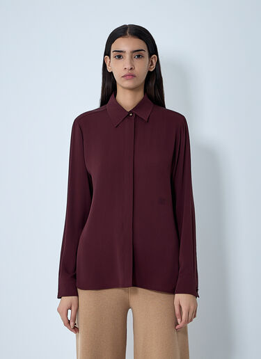 Silk Shirt Max Mara Silk Shirt Red max0262013