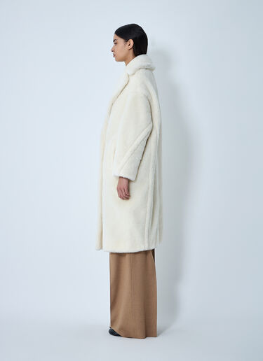 Max Mara Tedgirl Coat White max0262019