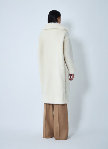 Max Mara Tedgirl Coat White max0262019