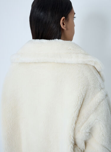 Max Mara Tedgirl Coat White max0262019