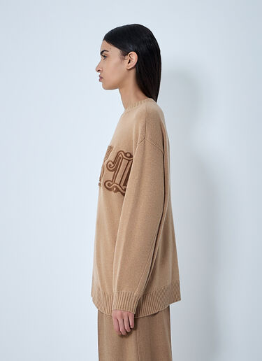 Wool-And-Cashmere-Blend Sweater Max Mara Wool-And-Cashmere-Blend Sweater Camel max0262021