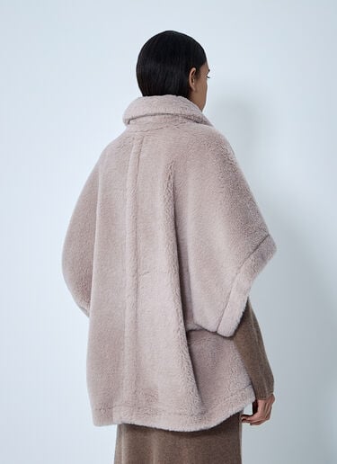 Burshed Wool Poncho Max Mara Burshed Wool Poncho Beige max0262031
