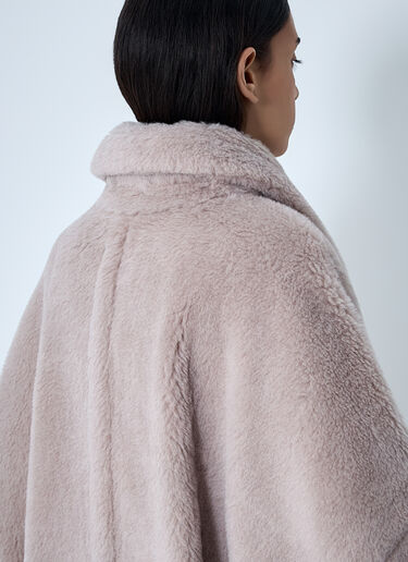 Max Mara Burshed Wool Poncho Beige max0262031