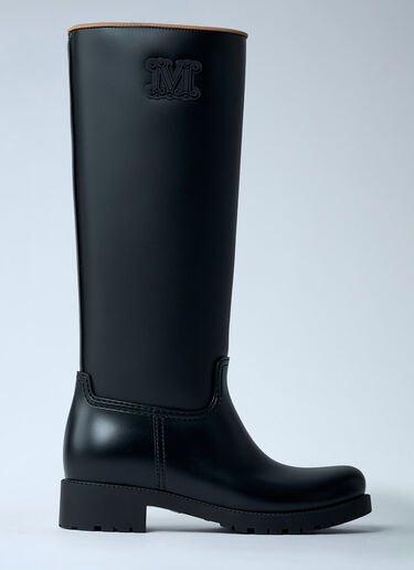 Rubber Rain Boots Max Mara Rubber Rain Boots Black max0262033