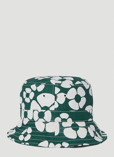 Marni x Carhartt 花卉印花渔夫帽 绿色 mca0250004