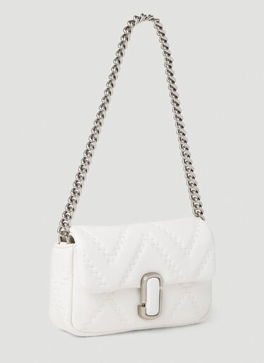 Quilted J Marc Mini Shoulder Bag Marc Jacobs Quilted J Marc Mini Shoulder Bag White mcj0252025