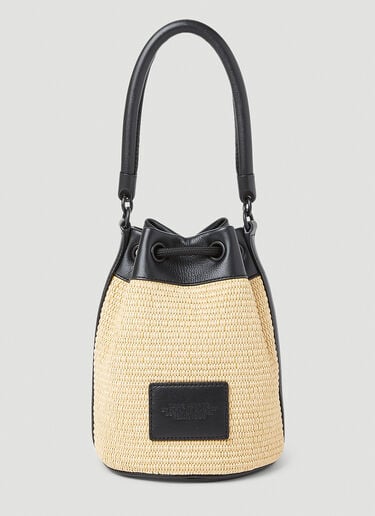 Marc Jacobs Straw Bucket Bag Beige mcj0253026