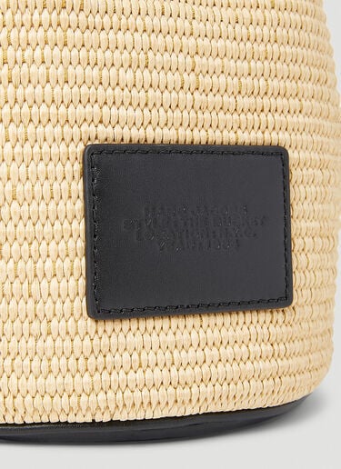 Marc Jacobs Straw Bucket Bag Beige mcj0253026