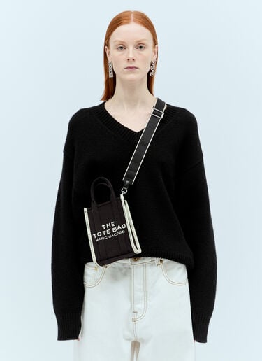 提花迷你托特包 Marc Jacobs 提花迷你托特包 黑色 mcj0255008