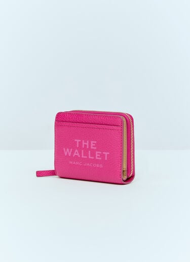 The Leather Mini Compatct Wallet Marc Jacobs The Leather Mini Compatct Wallet Pink mcj0255034