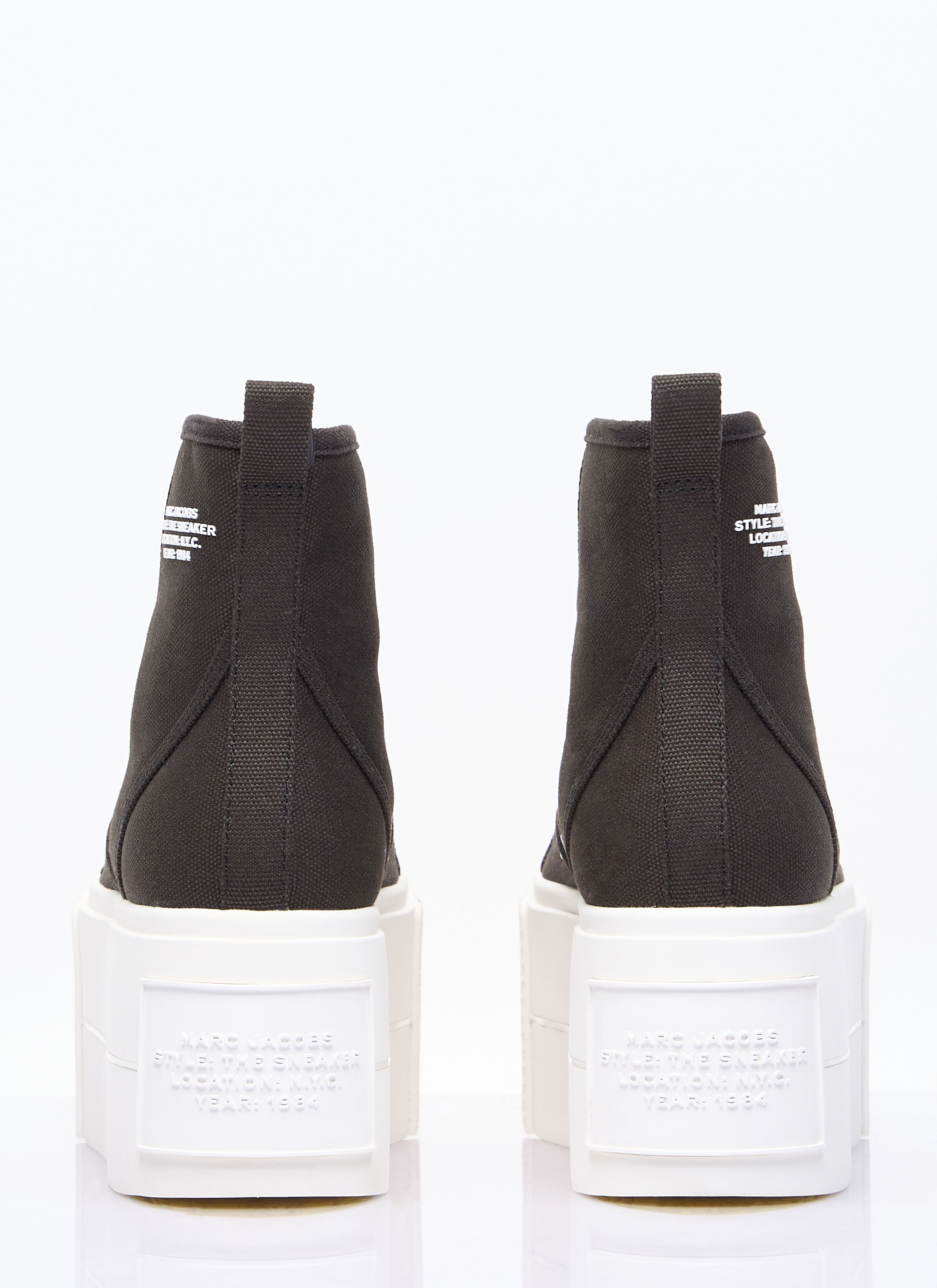 スニーカー The High Top Sneakers - Marc Jacobs - Synthetic - Black Marc Jacobs The High Top Sneaker | Saks Fifth Avenue