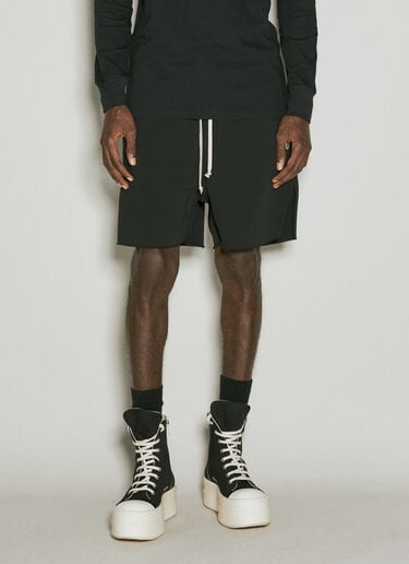 트랙 버뮤다 쇼츠 Moncler + Rick Owens 트랙 버뮤다 쇼츠 블랙 mcs0355014