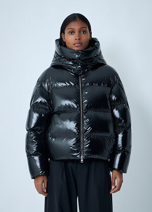 Moncler x EE72 by Edward Enninful Lothar Short Down Jacket Black mee0262001