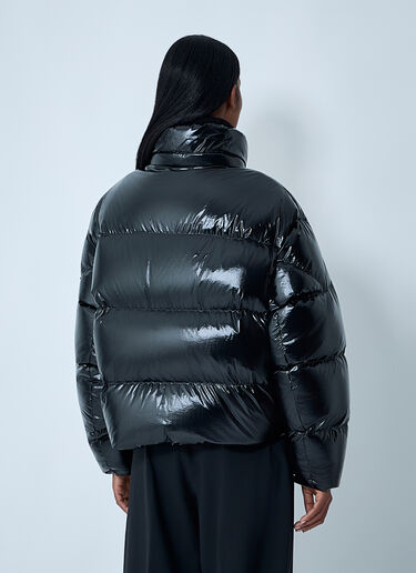 Moncler x EE72 by Edward Enninful Lothar Short Down Jacket Black mee0262001