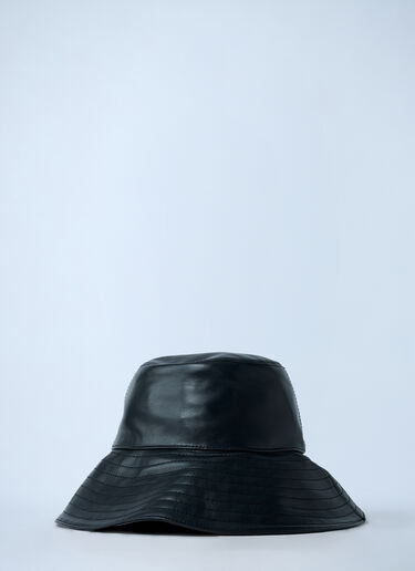Logo Motif Bucket Hat Moncler x EE72 by Edward Enninful Logo Motif Bucket Hat Black mee0262006