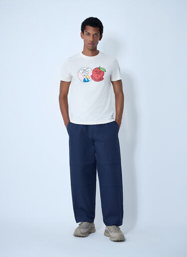 Moncler x Gilga Farm by Donald Glover Logo Motif T-Shirt White mgf0162003