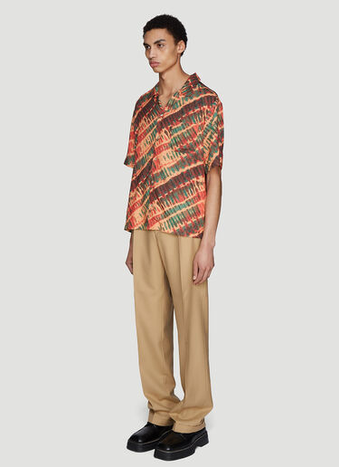 Short Sleeve Tie-Dye Shirt Missoni Short Sleeve Tie-Dye Shirt Orange mis0135005