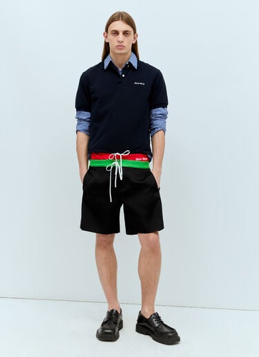 Miu Miu Logo Embroidery Bikini Briefs Red miu0156008