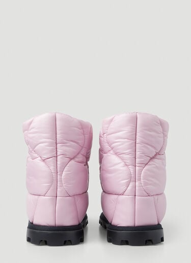 퀼트 앵클 부츠 Miu Miu 퀼트 앵클 부츠 핑크 miu0246020