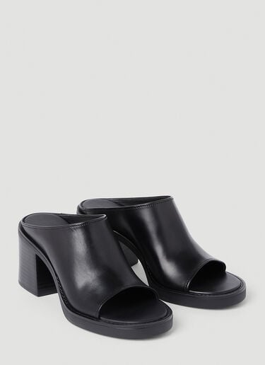 High Heel Mules Miu Miu High Heel Mules Black miu0252033