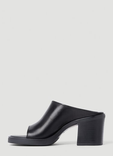 High Heel Mules Miu Miu High Heel Mules Black miu0252033
