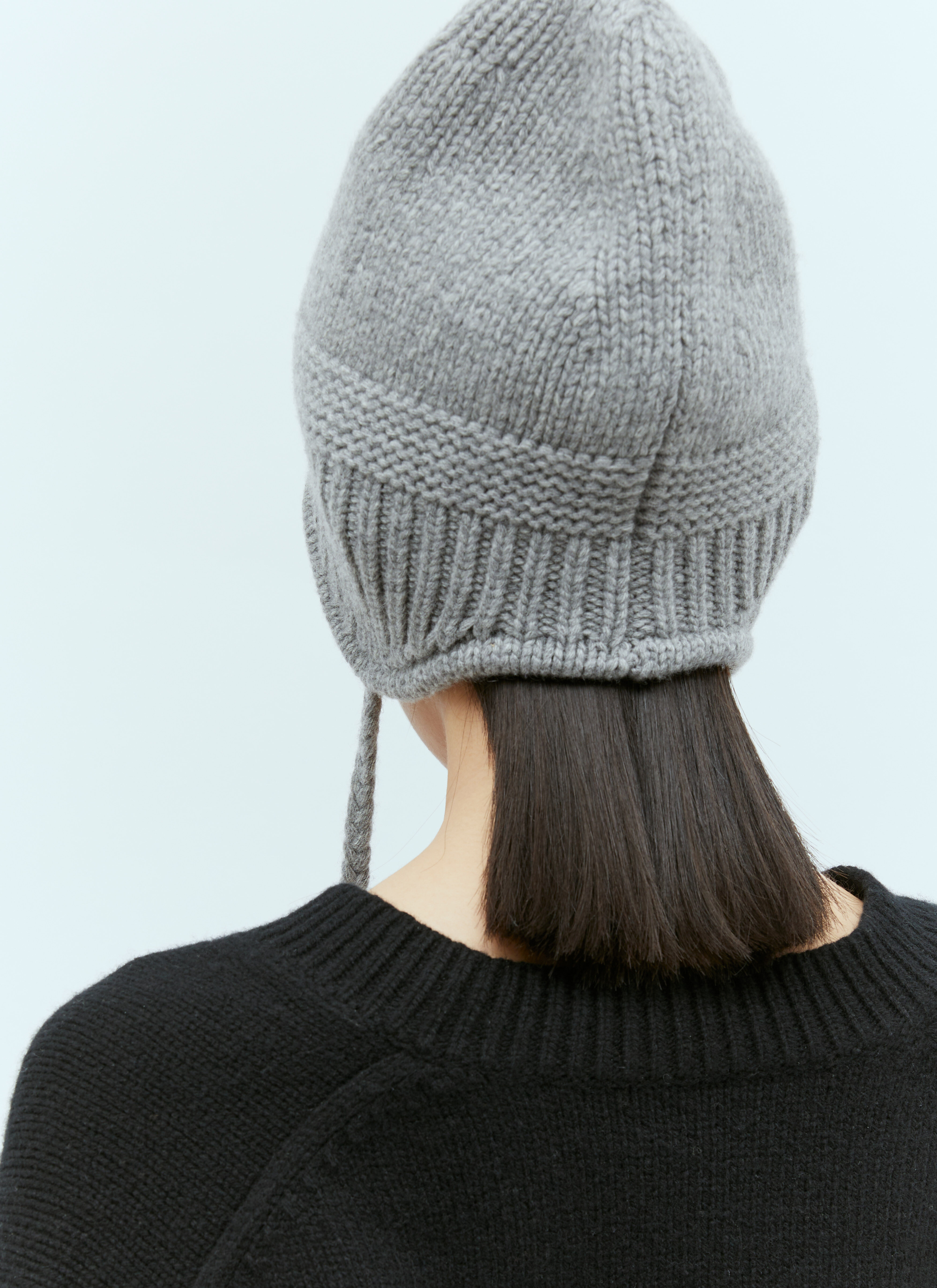 Miu Miu Women's' Wool And Cashmere Beanie in Grey | LN-CC®