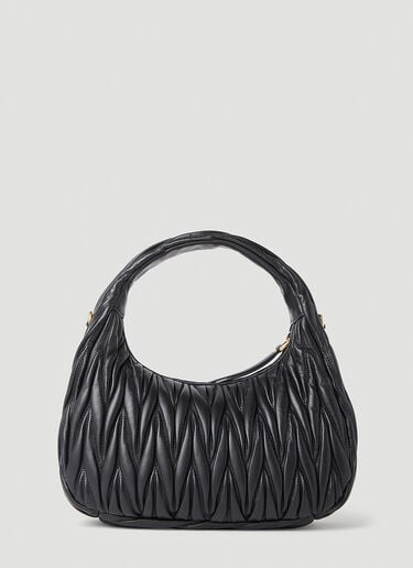 원더 호보 백 Miu Miu 원더 호보 백 블랙 miu0254054