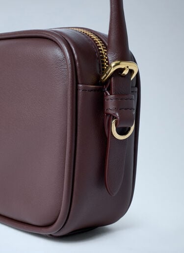 Softy Leather Shoulder Bag Miu Miu Softy Leather Shoulder Bag Brown miu0262001