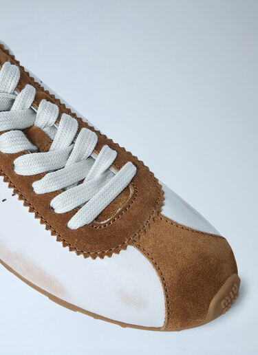 Gymnasium Sneakers Miu Miu Gymnasium Sneakers White miu0262107