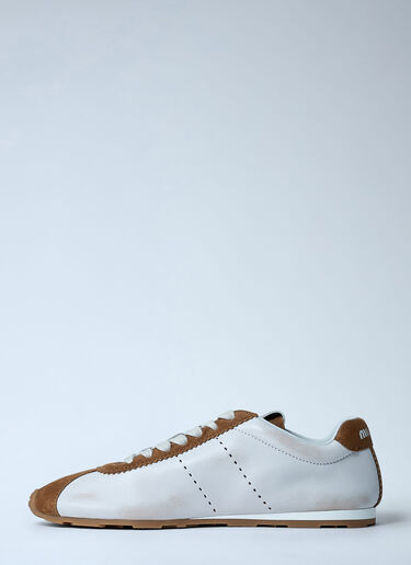 Gymnasium Sneakers Miu Miu Gymnasium Sneakers White miu0262107
