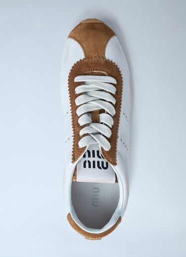 Gymnasium Sneakers Miu Miu Gymnasium Sneakers White miu0262107