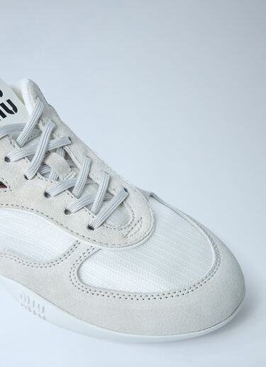 Gymnasium Sneakers Miu Miu Gymnasium Sneakers White miu0262108