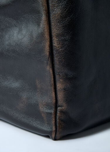 Leather Logo Motif Tote Bag Miu Miu Leather Logo Motif Tote Bag Brown miu0262118