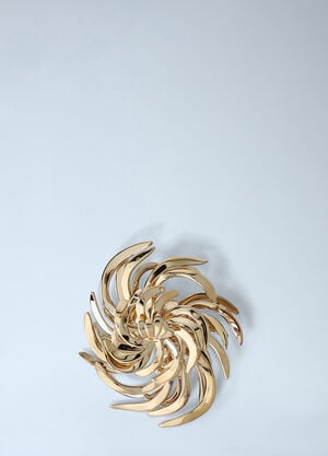 Miu Miu Metal Brooch Gold miu0262121