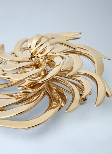 Metal Brooch Miu Miu Metal Brooch Gold miu0262121