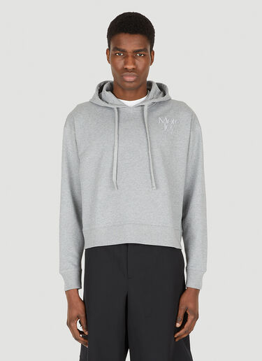 Cropped Hooded Sweatshirt More Joy Cropped Hooded Sweatshirt Light Grey mjy0347015
