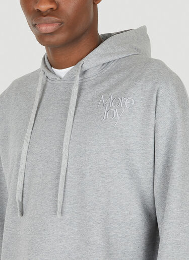 Cropped Hooded Sweatshirt More Joy Cropped Hooded Sweatshirt Light Grey mjy0347015