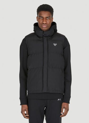 Logo Puffer Vest More Joy Logo Puffer Vest Black mjy0347028