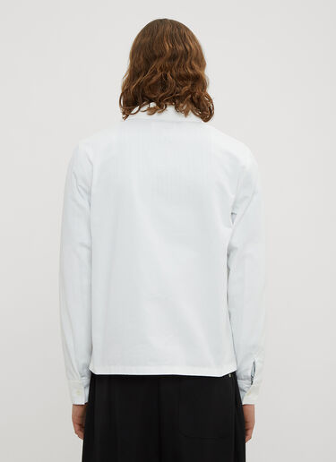 Cotton Gabardine Shirt Maison Margiela Cotton Gabardine Shirt White mla0134012