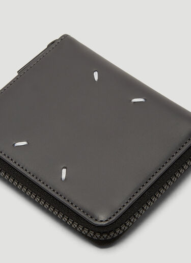 Zip Around Wallet Maison Margiela Zip Around Wallet Grey mla0137031