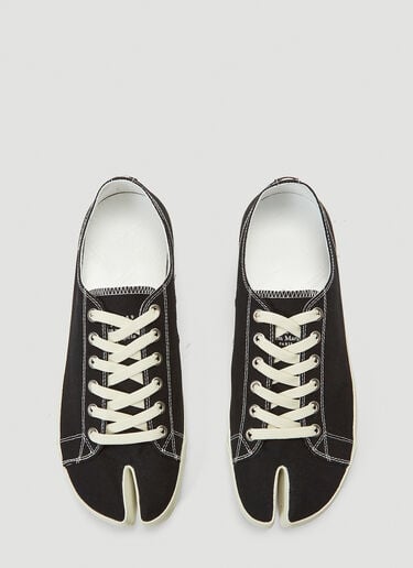 Canvas Tabi Sneakers Maison Margiela Canvas Tabi Sneakers Black mla0139023