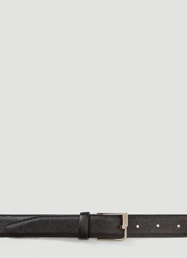 经典皮革腰带 Maison Margiela 经典皮革腰带 黑 mla0139029