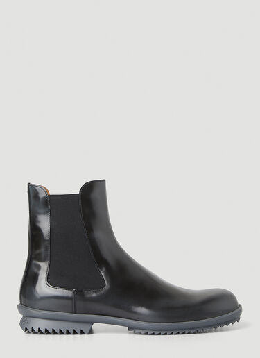 Brushed Chelsea Boots Maison Margiela Brushed Chelsea Boots Black mla0148024