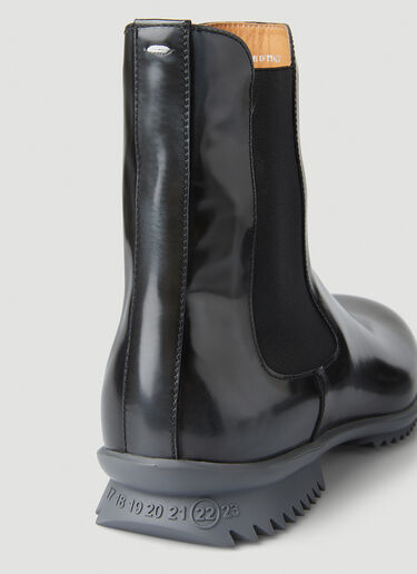Brushed Chelsea Boots Maison Margiela Brushed Chelsea Boots Black mla0148024